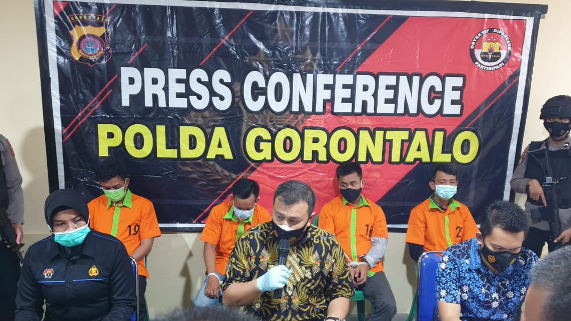 Polisi Ringkus Pencuri Uang Ratusan Juta Milik Nasabah di Gorontalo