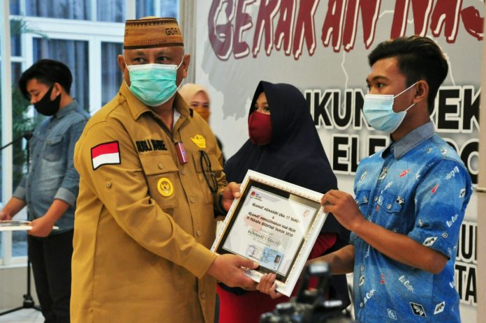 Gubernur Gorontalo Siap Dukung Gerakan Perekaman KTP-el
