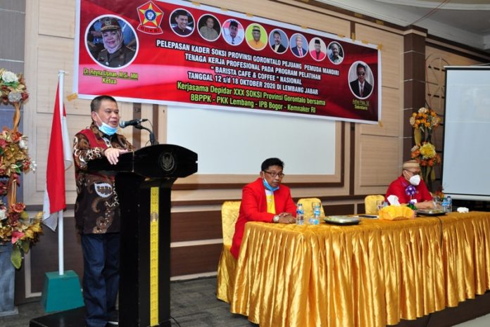 Wagub Idris Harap Kader SOKSI Gorontalo Berkontribusi Bangun Daerah