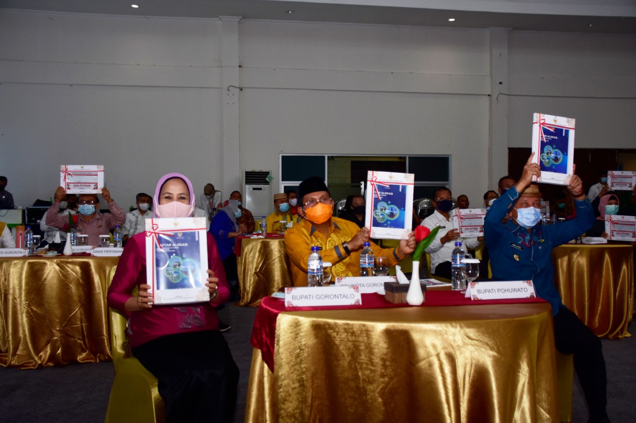 Anggaran TKDD 2021 untuk Kabupaten Gorontalo Senilai Rp1,160 Triliun