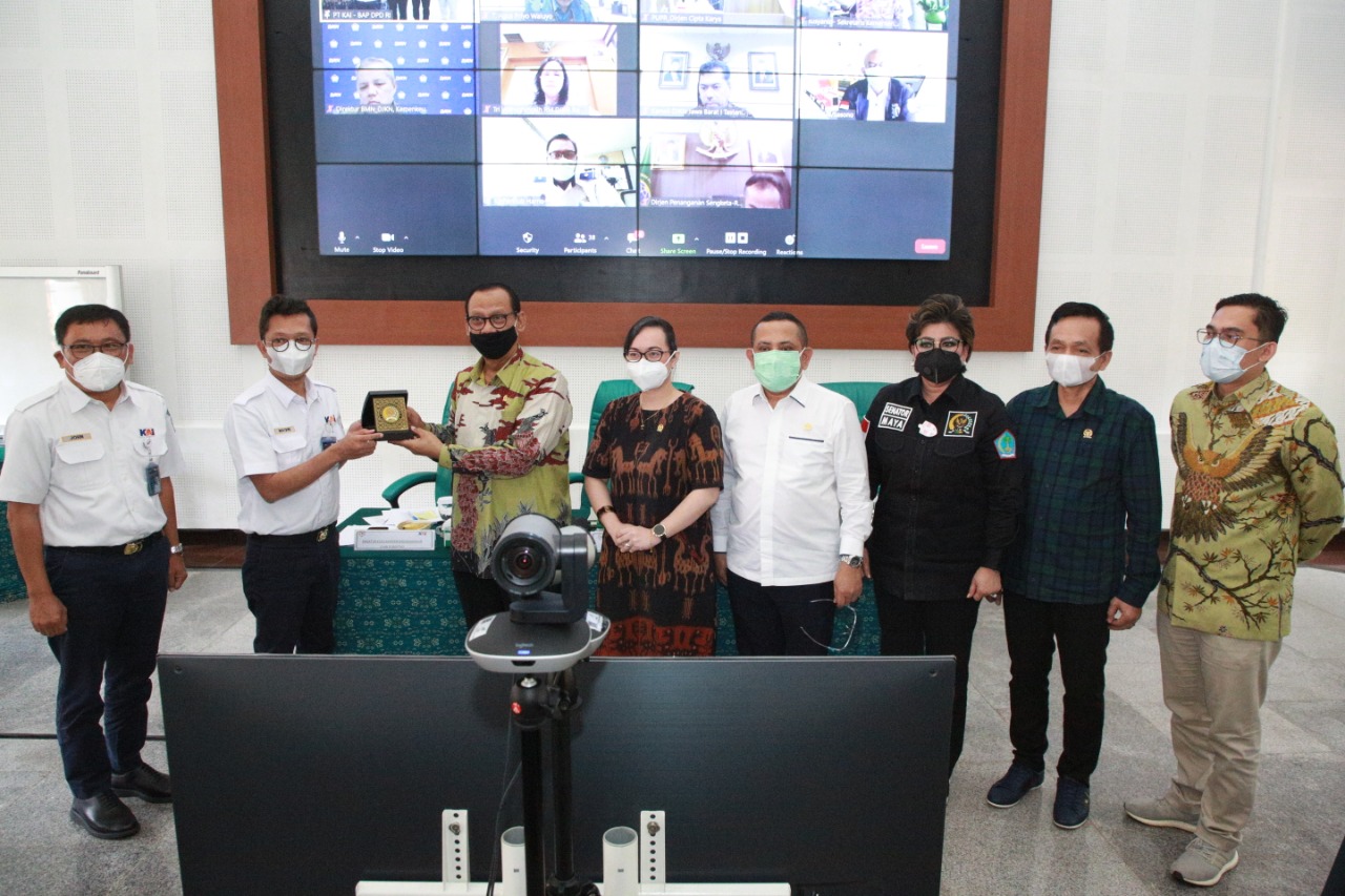 BAP DPD RI Mediasi Pengaduan Masyarakat Forum Penghuni Rumah Negara Eks PNS PJKA Bandung