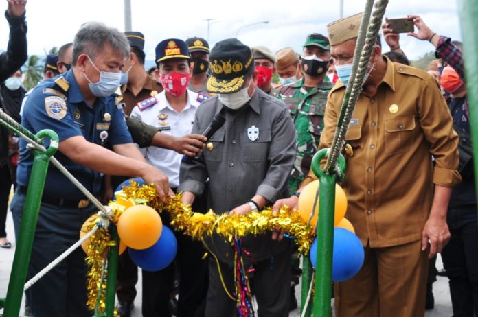 Pelayaran KM Sabuk Nusantara 113 Resmi Beroperasi di Gorontalo