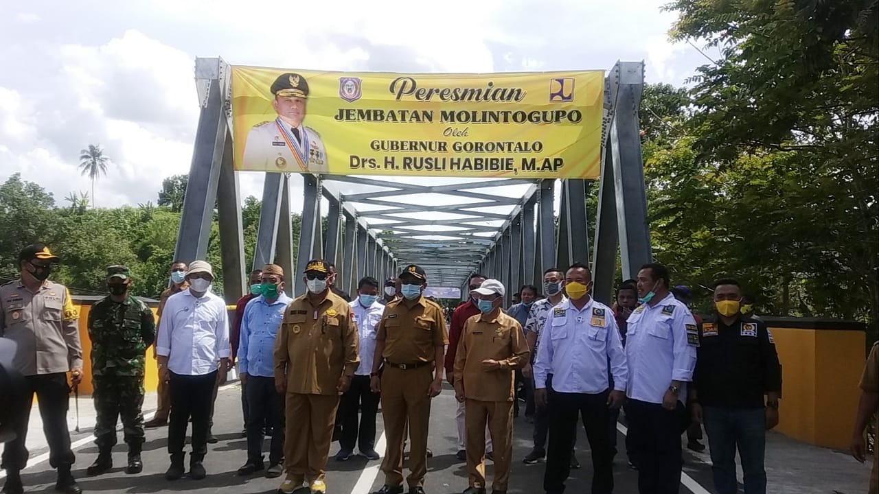 Jembatan Molintogupo Diusulkan Jadi Nama Rusli Habibie