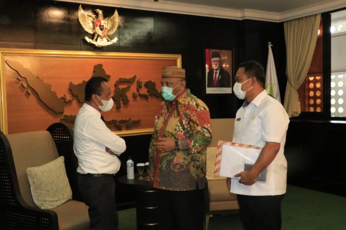 Gubernur Gorontalo Temui Kepala BKPM Bahas Regulasi Pembangunan
