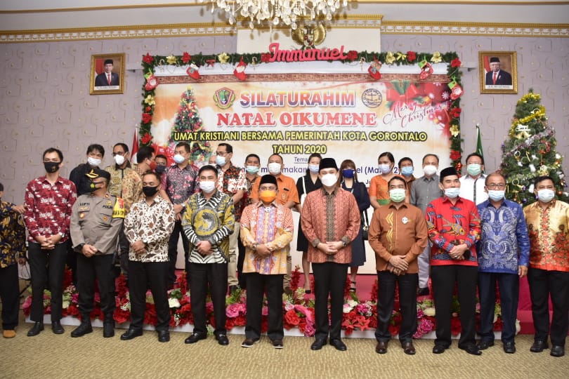 Perayaan Natal Oikumene Kota Gorontalo