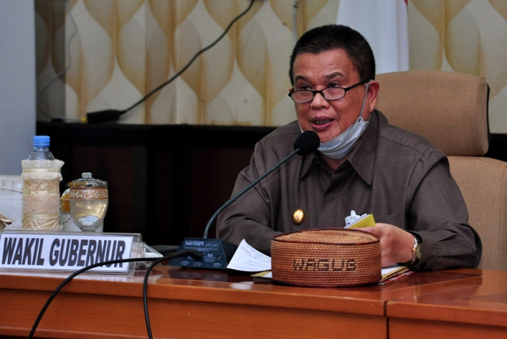 Wagub Gorontalo Instruksikan Pimpinan OPD Percepat Penyerapan APBD 2021