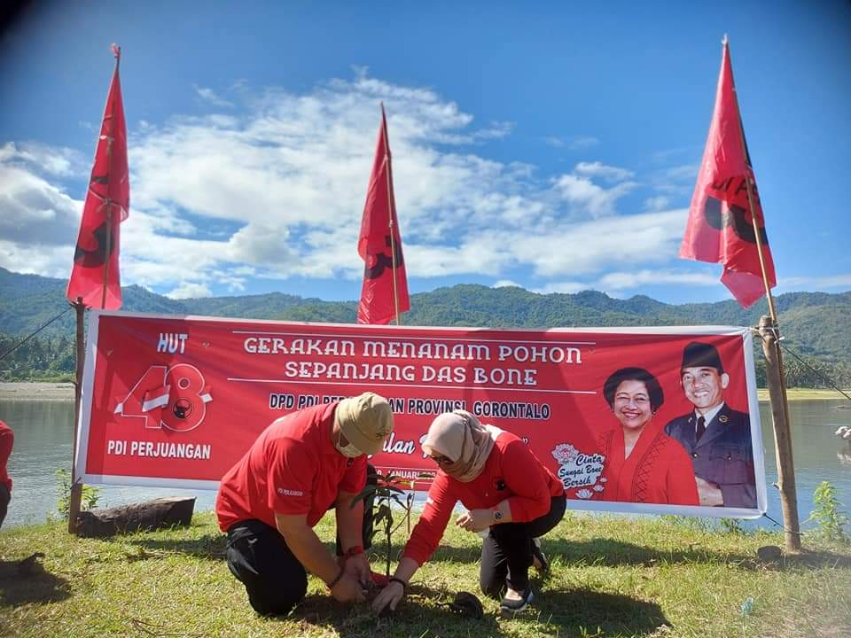 Rayakan Ultah Ke-48, DPD PDIP Gorontalo Gelar Bakti Sosial