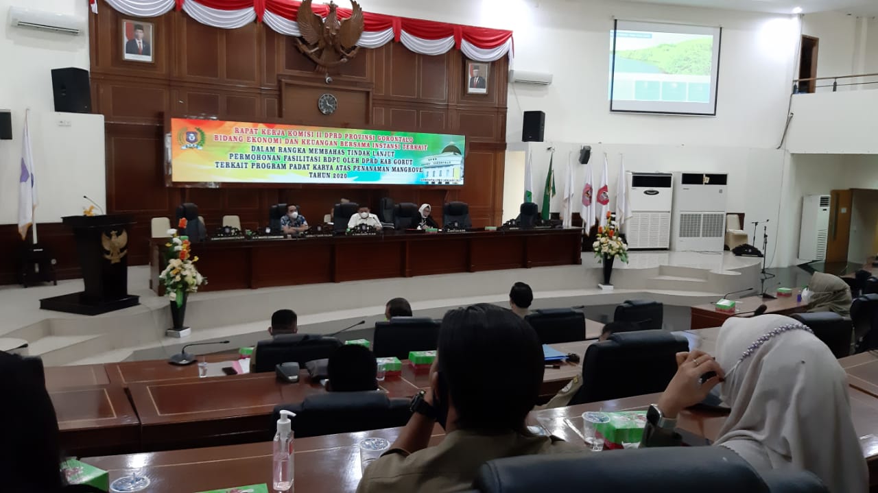 DPRD Terima Keluhan dari Penerima Manfaat Penanaman Mangrove Gorontalo Utara