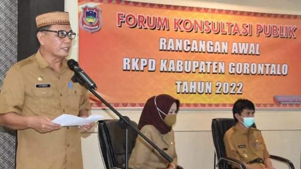 Pemkab Gorontalo Mulai Bahas RKPD Tahun 2022