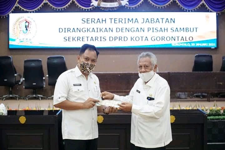 Nurahman Rais Monoarfa Resmi Emban Jabatan Sekwan DPRD Kota Gorontalo
