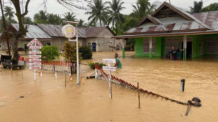 Banjir Bandang Melanda Kabupaten Gorontalo Utara