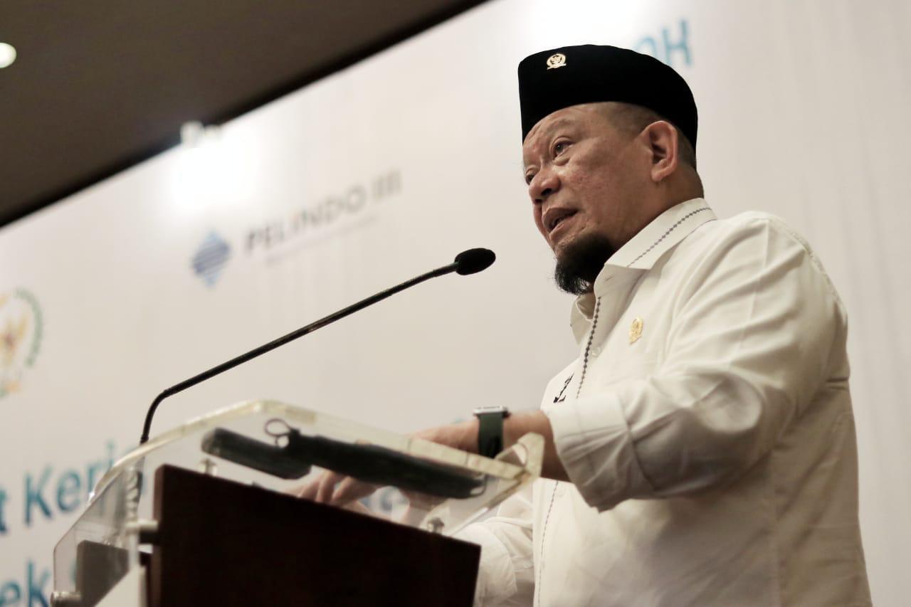 Ketua DPD RI Ke Pelindo III : Jangan Sampai Ketiga Kali Ya…