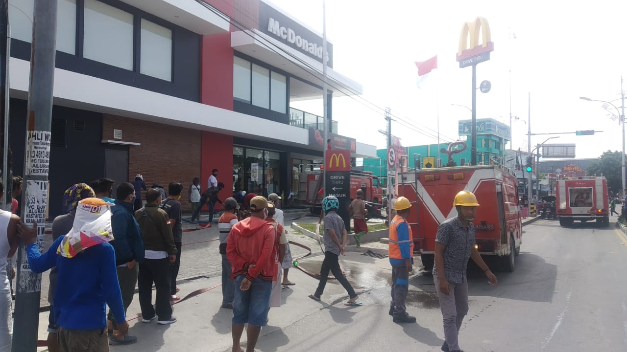 Kebakaran McDonalds Gorontalo 