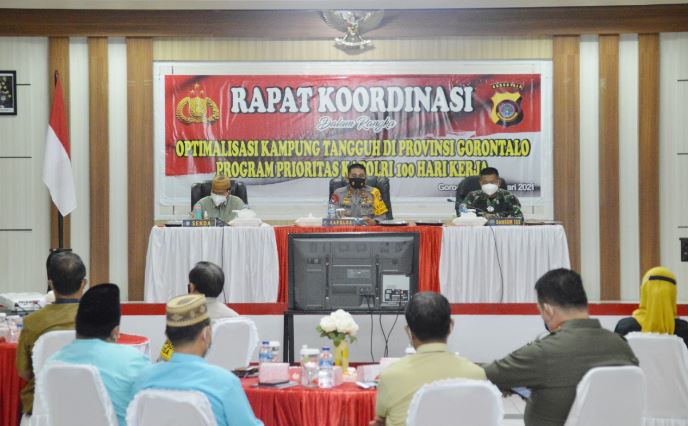 Kampung Tangguh Pencegahan Covid-19 di Gorontalo akan Dioptimalkan