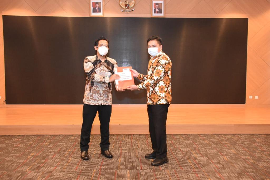 Ketua DPRD Kota Gorontalo Datangi KPK Laporkan Harta Kekayaan
