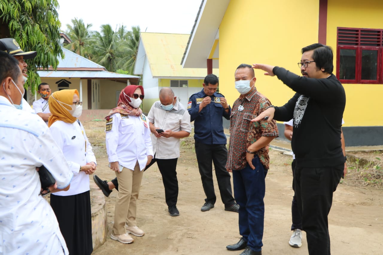 Komisi III DPRD Provinsi Gorontalo Cek Pengerjaan Fisik SMA 6 Gorut