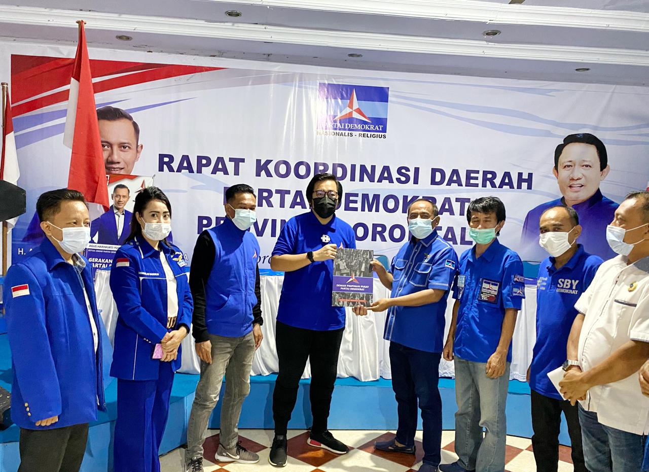 Amir Habuke Kini Jabat Ketua Demokrat Kabupaten Gorontalo