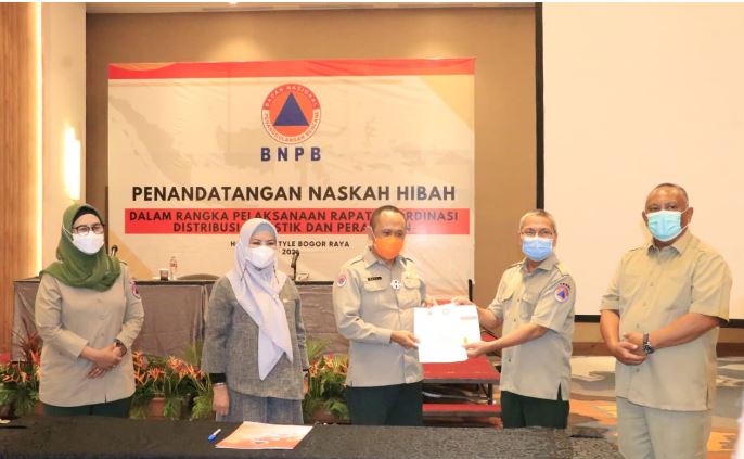 Pemprov Gorontalo Terima Bantuan Peralatan Bencana Alam dari BNPB
