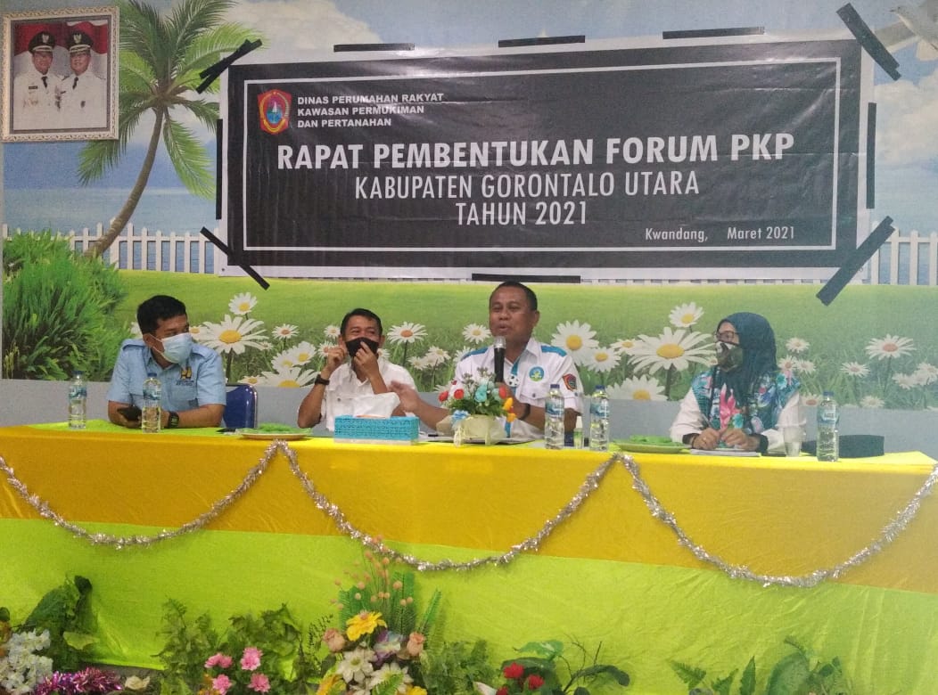 Ridwan Yasin: Pembentukan Forum PKP Gorut Adalah Amanat Menteri PUPR