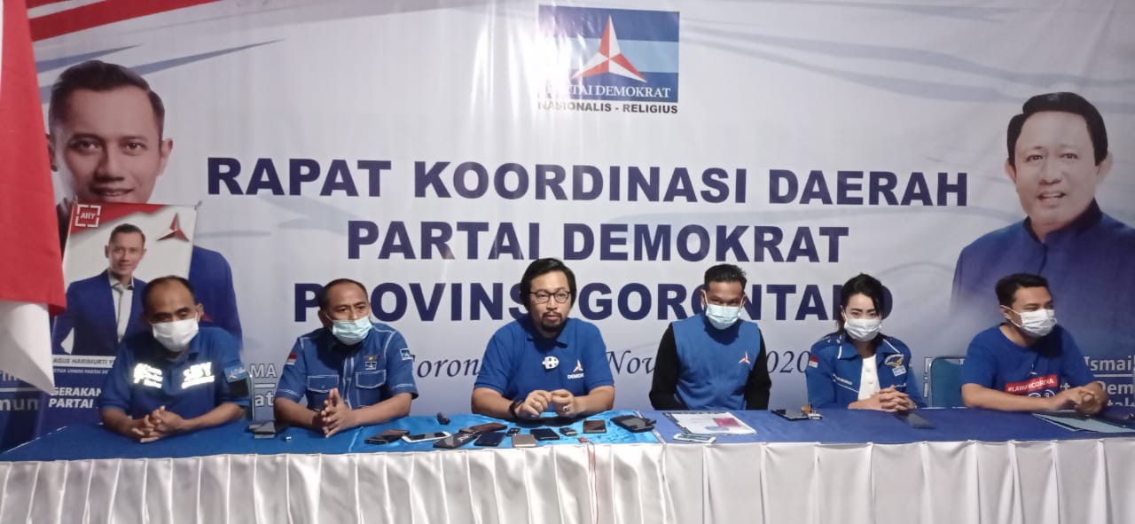 Erwinsyah Ismail: Demokrat Provinsi Gorontalo Tegak Lurus Bersama AHY