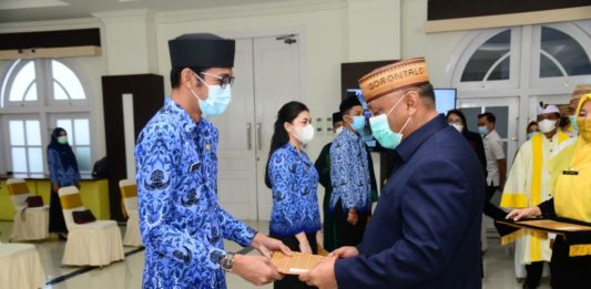 Gubernur Gorontalo Minta Lagu Mars Korpri Diputar RRI