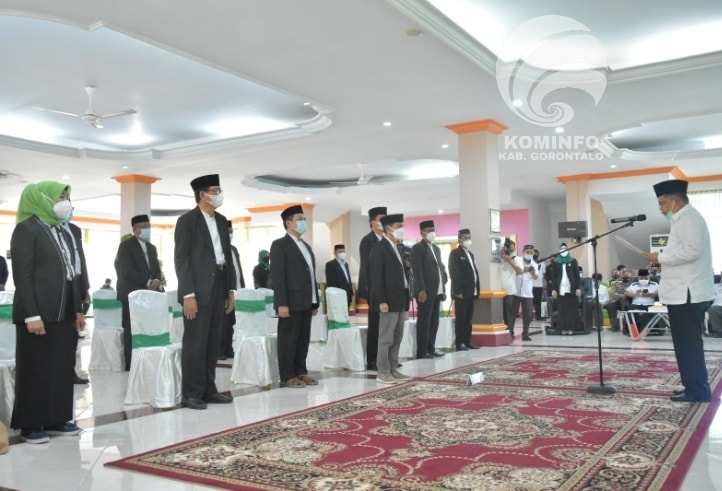 Jusuf Kalla Resmi Lantik Pengurus DMI Provinsi Gorontalo 2020-2025