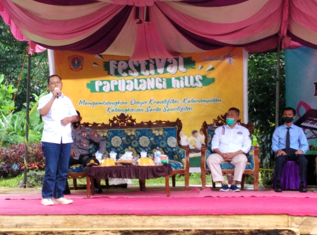 Festival Papualangi Hill di Gorontalo Utara Resmi Dibuka