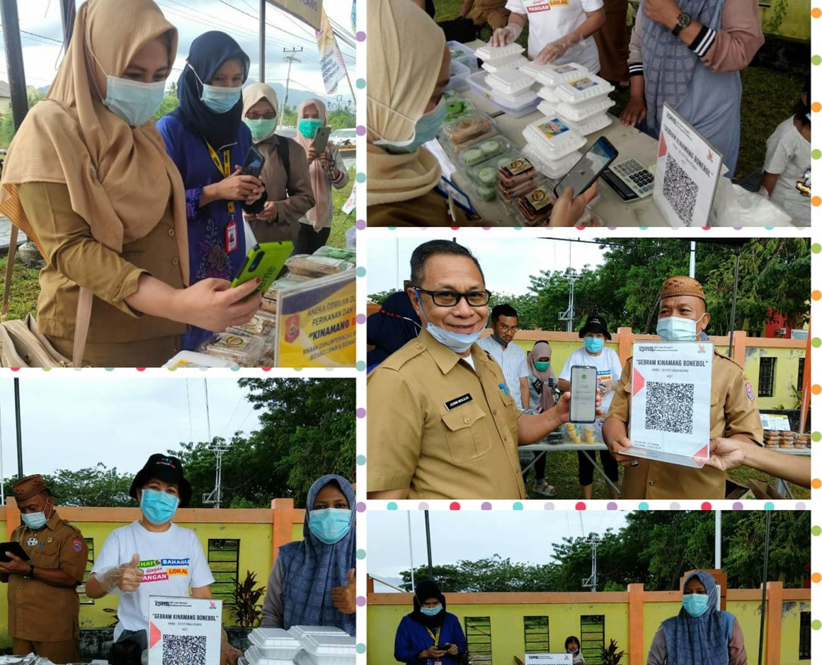 Pemkab Bone Bolango Sediakan Transaksi QRIS di Bazar Takjil