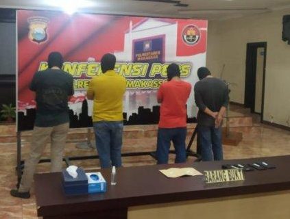 Polisi Tangkap Empat Pejabat Saat Pesta Narkoba di Makassar