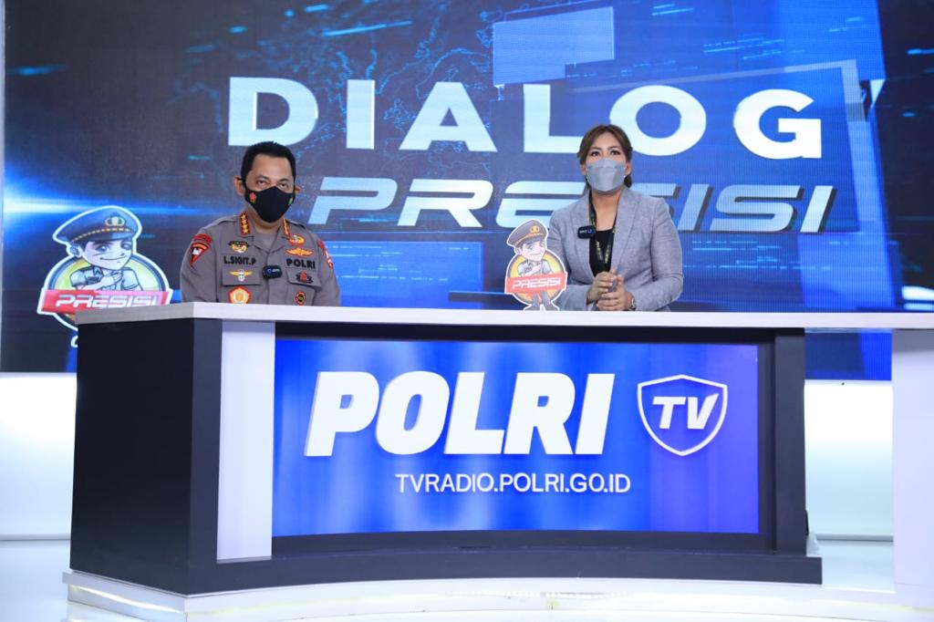 Jenderal Listyo: Launching Polri TV dan Radio Beri Edukasi Masyarakat
