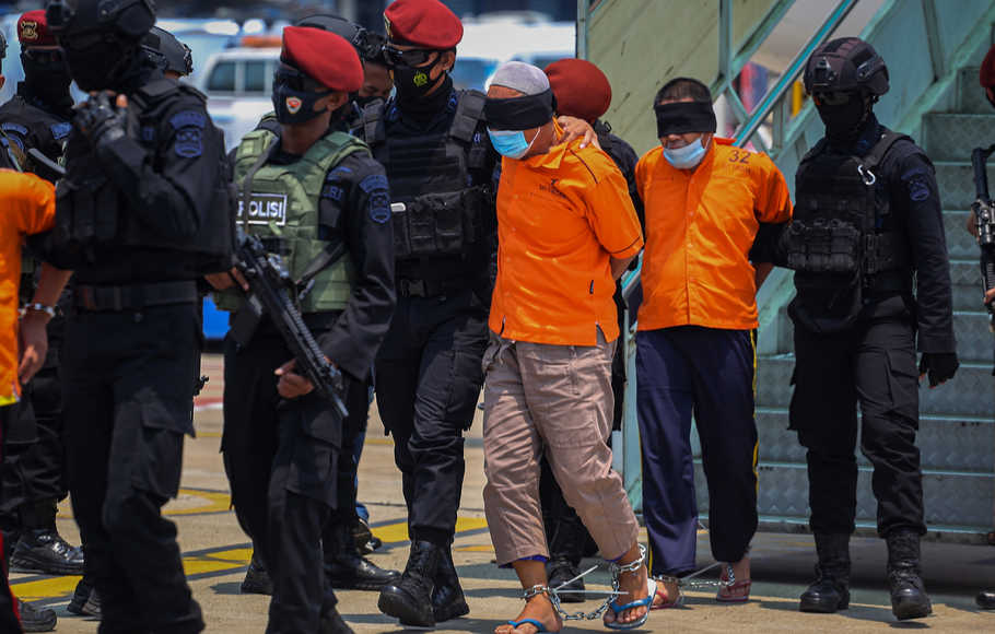 12 Tersangka Teroris di Jakarta Tak Terafiliasi JAD dan JI