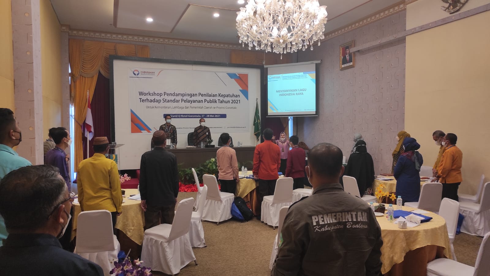21 Perwakilan Pemda Ikuti Workshop Pendampingan Ombudsman Gorontalo