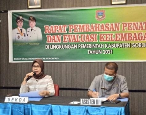 Pemkab Gorontalo Evaluasi Penataan Kelembagaan Reformasi Birokrasi