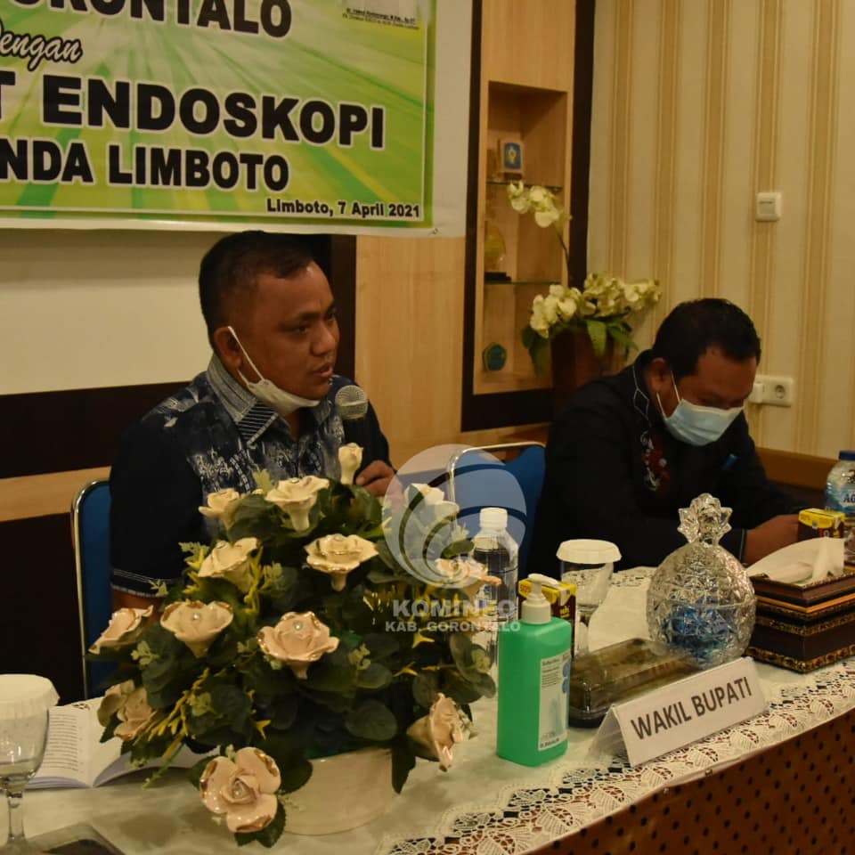 Wabup Hendra Launching Alat Endoscopy di RSUD Dunda Limboto