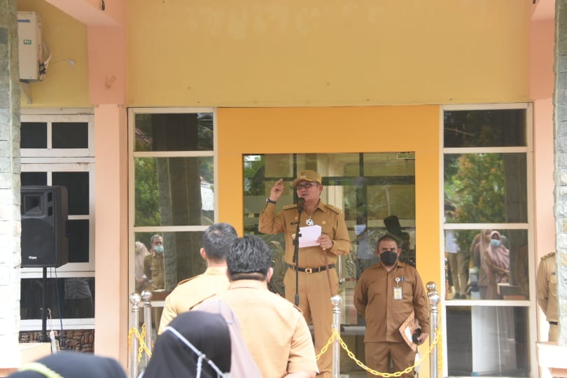 Pimpin Apel Perdana, Wali Kota Gorontalo Minta ASN Tingkat Kinerja dan Disiplin