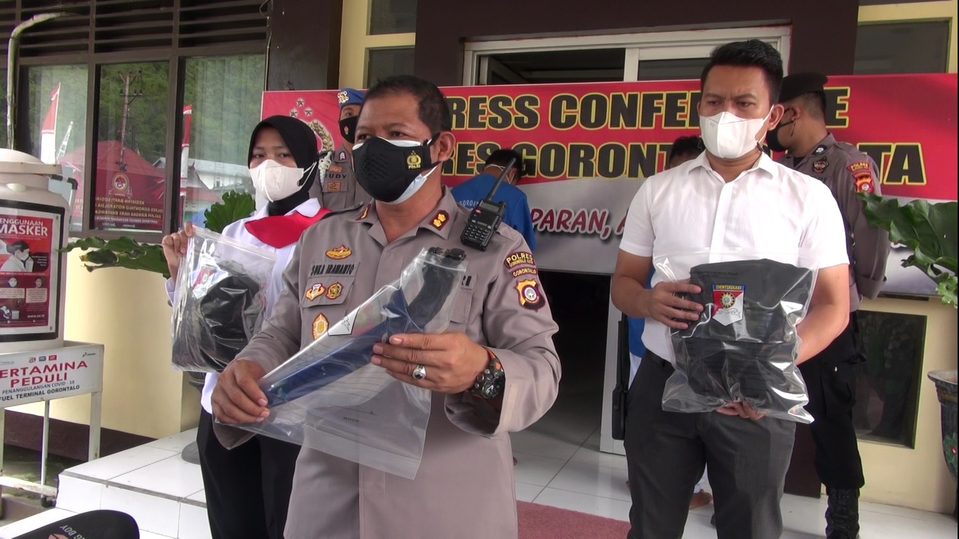 Polisi Ungkap Motif Pelaku Bacok Wartawan di Gorontalo