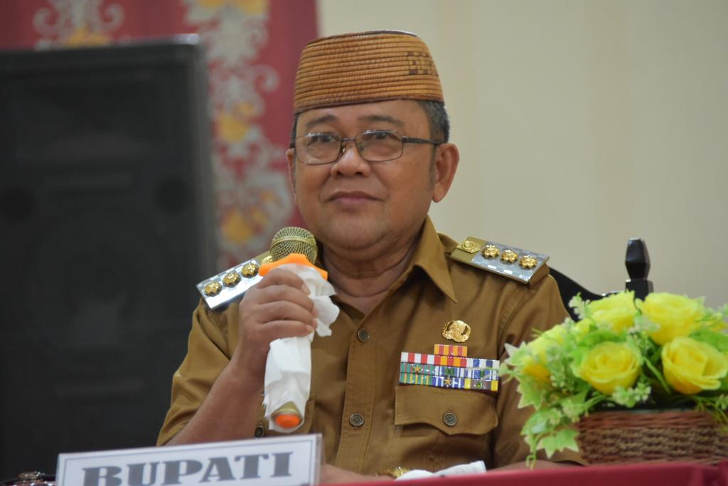 Bupati Indra Yasin Ingatkan Pelaksanaan Pemilihan BPD Serentak Patuhi Prokes