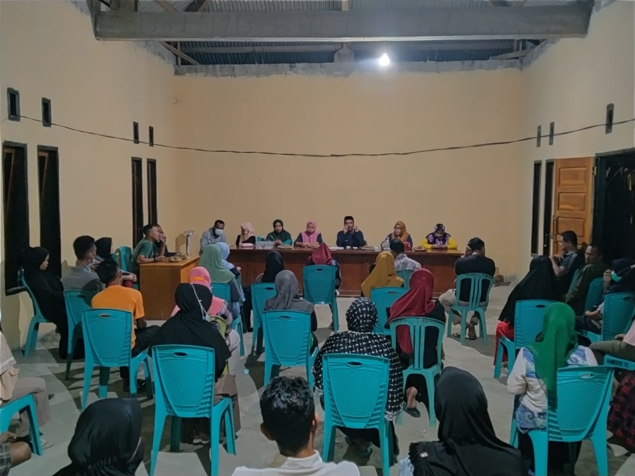 Pemdes Tanjung Buaya Gelar Rapat Pembentukan Panitia Pilsang 2021