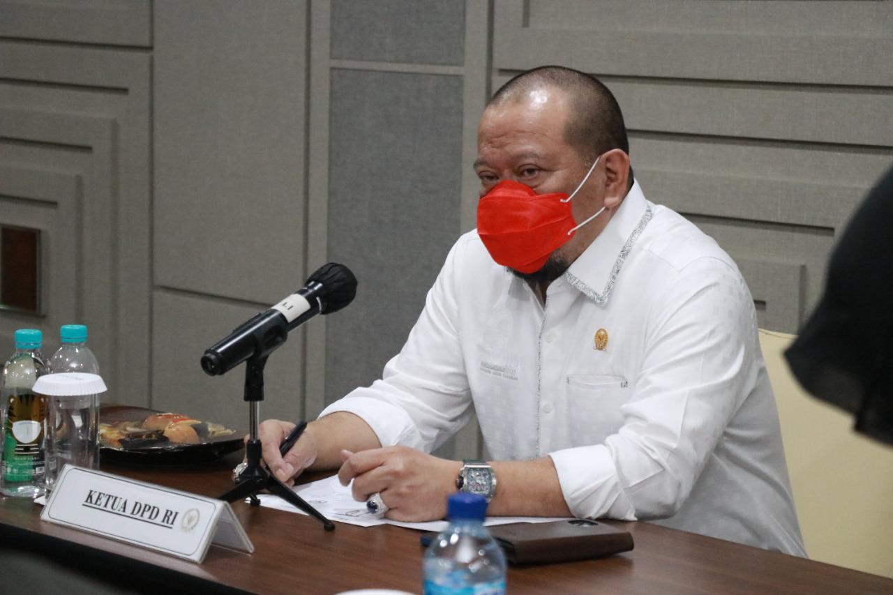 Ketua DPD RI Ingatkan Limbah Infeksius Covid-19 Tak Dibuang Sembarangan