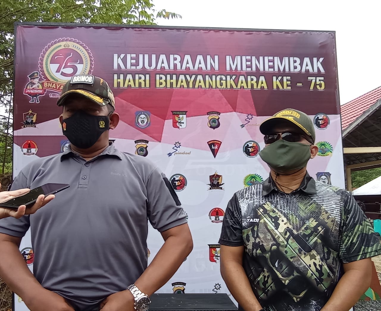Satbrimob Polda Gorontalo Jadi Tuan Rumah Kejuaraan Menembak