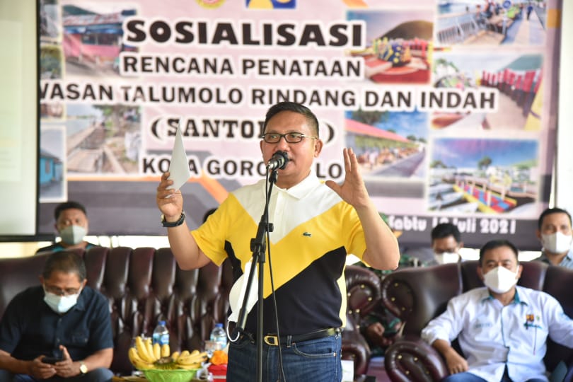 Pemkot Gorontalo Siap Menata Kawasan Talumolo Jadi Rindang dan Indah
