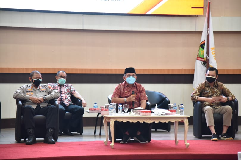 Wali Kota Gorontalo Paparkan Upaya Pemerintah Terkait PPKM