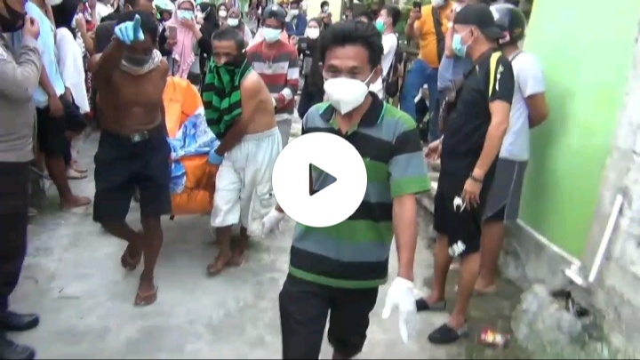 Video Evakuasi Kakek di Gorontalo yang Ditemukan Tewas Membusuk