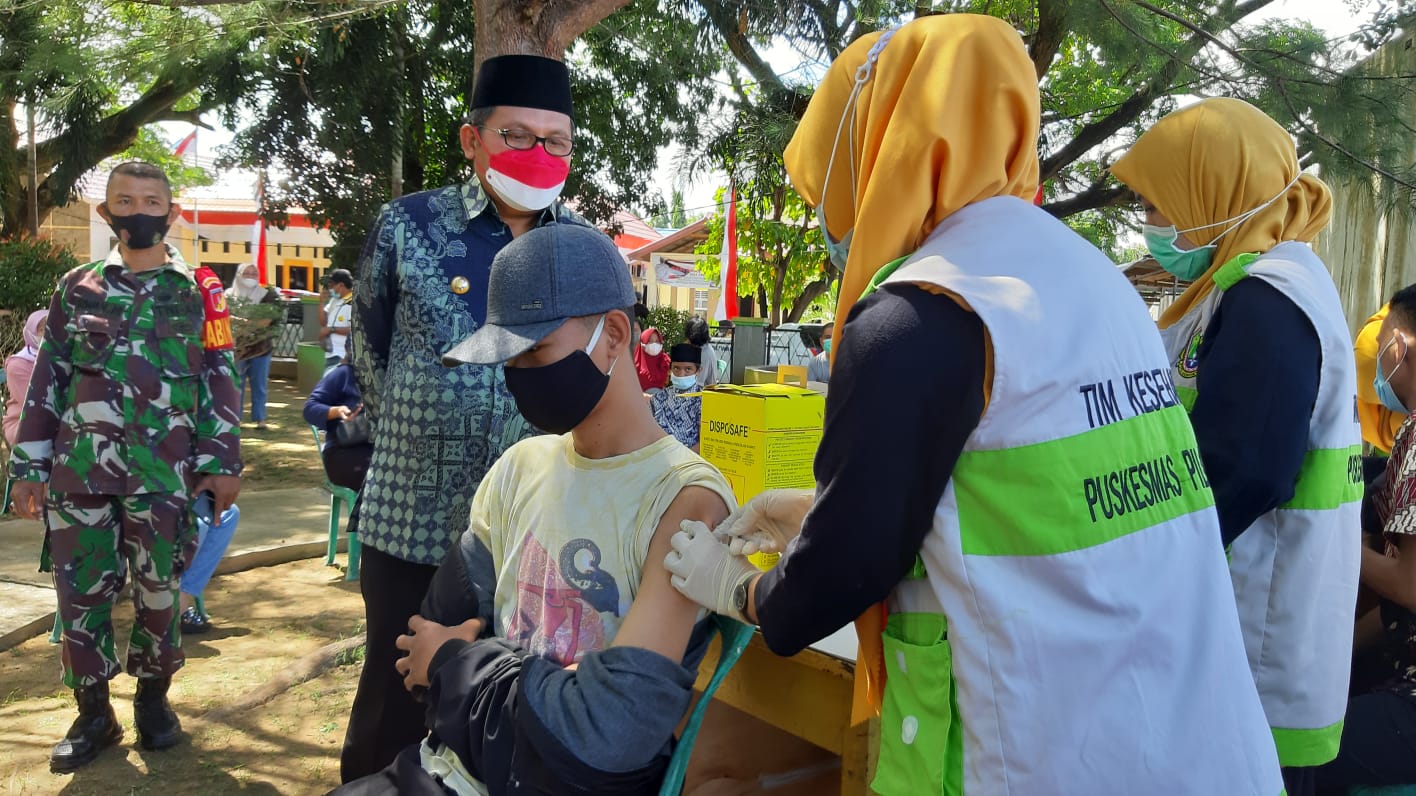 Pemkot Gorontalo Pastikan Setiap Kelurahan Tuntaskan Vaksinasi