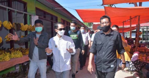 Disperidag Kabupaten Gorontalo Perketat Protkes di Seluruh Pasar