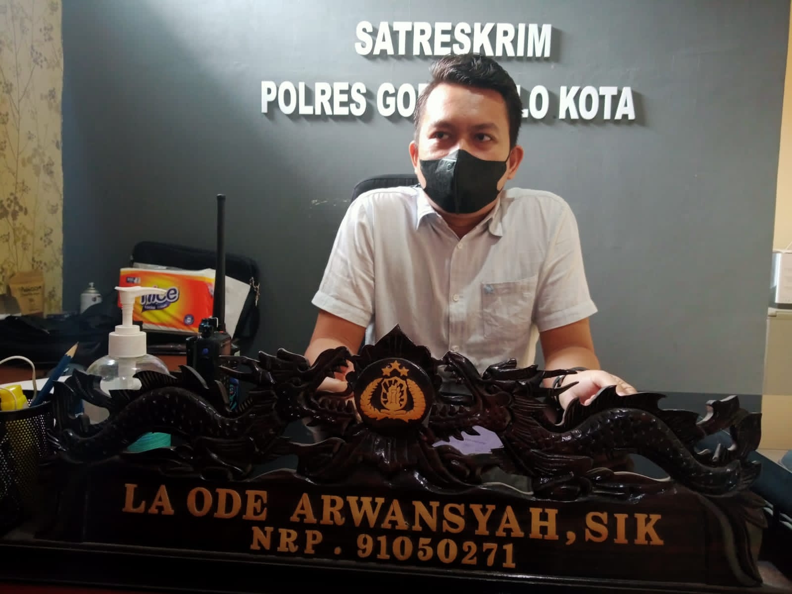 pembacokan wartawan Gorontalo