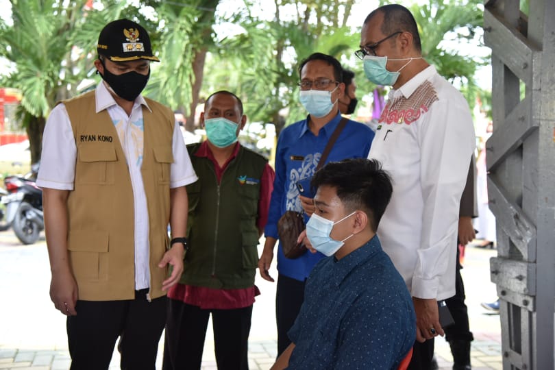Pemkot Gorontalo Berupaya Masifkan Gerakan Vaksinasi