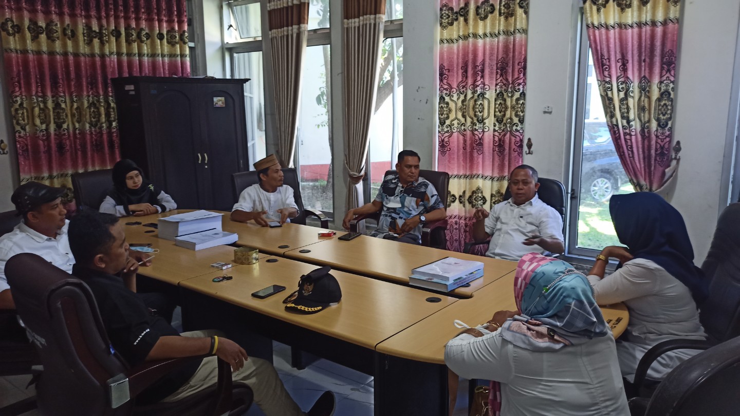Komisi I DPRD Gorontalo Utara Terima Aspirasi Asosiasi BPD