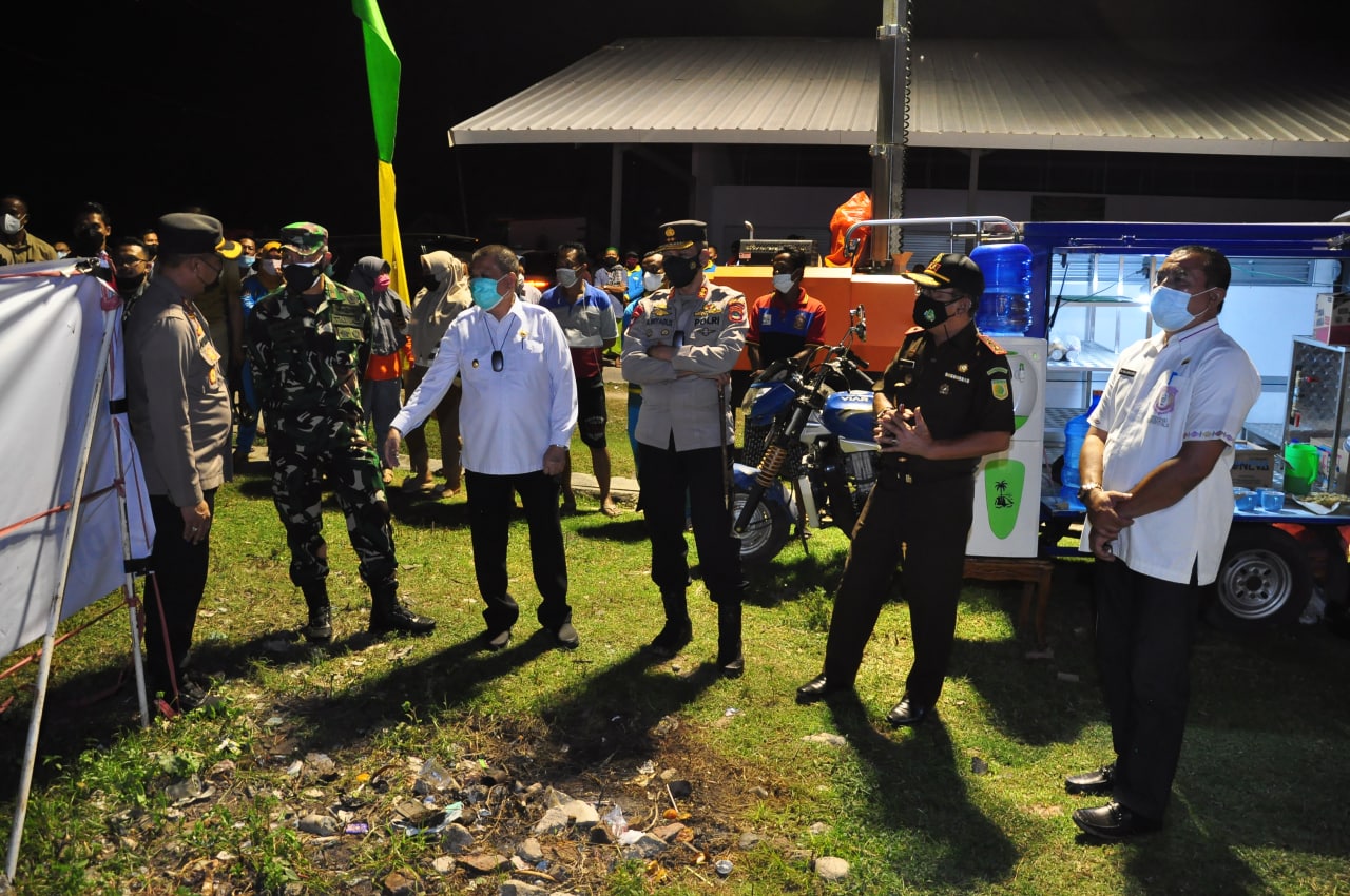 Kapolda Dampingi Kunjungan Kerja Mensos Risma di Gorontalo