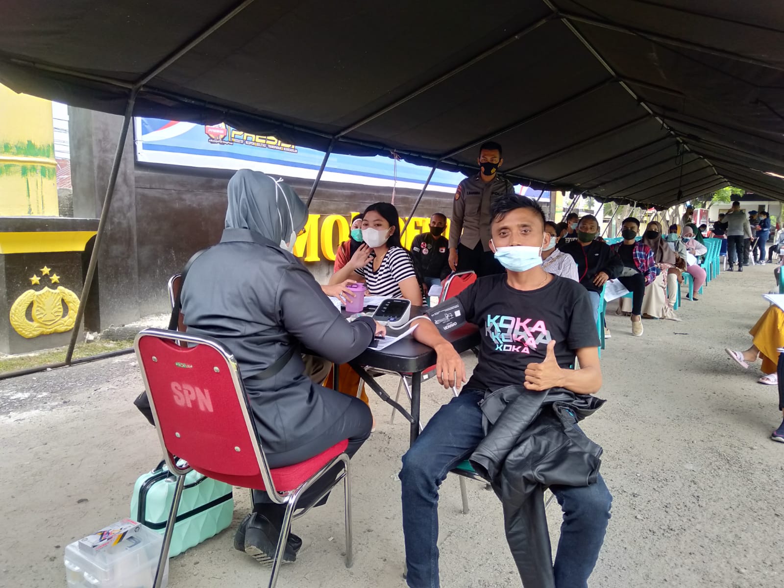Taufik Buhungo Masyarakat Gorontalo Vaksin Gorontalo